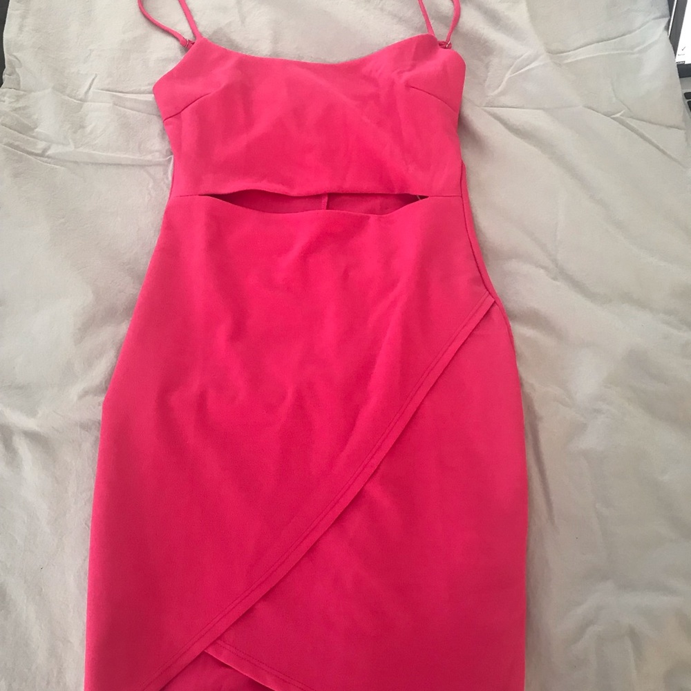 Lulus Hot Pink Mini Dress